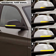 Load image into Gallery viewer, Dynamic Sequential Turn Signal Mirror LED Smoked For BMW 1 2 3 4 Series X1 i3