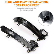 Load image into Gallery viewer, Dynamic Sequential Turn Signal Mirror LED Smoked For BMW 1 2 3 4 Series X1 i3
