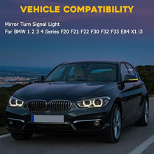 Load image into Gallery viewer, Dynamic Sequential Turn Signal Mirror LED Smoked For BMW 1 2 3 4 Series X1 i3