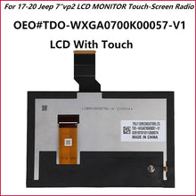 Load image into Gallery viewer, 7" LCD Display Touch Screen For 2017-2020 Jeep Compass Radio Navigation Replace