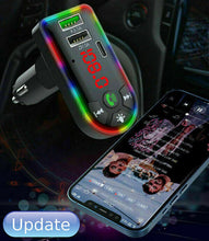Load image into Gallery viewer, Car Bluetooth 5.0 MP3 Player FM Transmitter Radio 3.1A Fast Charger Adapter Lots