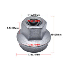 Load image into Gallery viewer, For Dodge Ram 3500 4500 5500 2012-2021 2022 2023 2024 6509424AA 5x Wheel Lug Nut