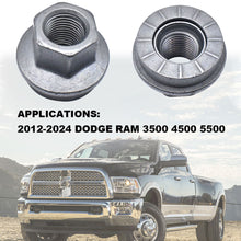 Load image into Gallery viewer, For Dodge Ram 3500 4500 5500 2012-2021 2022 2023 2024 6509424AA 5x Wheel Lug Nut