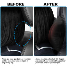 Load image into Gallery viewer, 2pcs Fit For Toyota Tri-Color Embroidered Car Seat Headrest Neck Cushion Pillows