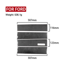 Load image into Gallery viewer, 4Pcs Carbon Fiber Pillar Post Trim Fit For 2015-2024 Ford F-150 With Keypad
