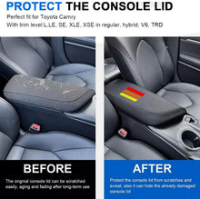 Load image into Gallery viewer, Custom Fits For Toyota Camry 2018-2023 Armrest Cover Center Console Lid Yellow