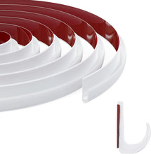 Load image into Gallery viewer, RV Rain Gutter 1/2 Inch Height Plastic Drip Rail PVC Rain Strip Roof For Ford