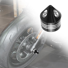 Load image into Gallery viewer, Chrome Aluminum Front Axle Cap Nut Cover For Harley VRSC models 2002-2011