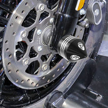 Load image into Gallery viewer, Chrome Aluminum Front Axle Cap Nut Cover For Harley VRSC models 2002-2011
