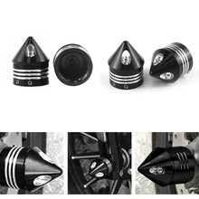 Load image into Gallery viewer, Chrome Aluminum Front Axle Cap Nut Cover For Harley VRSC models 2002-2011