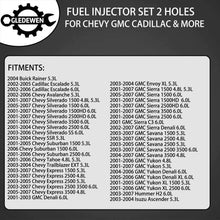 Load image into Gallery viewer, 8x Upgrade Fuel Injectors 25317628 For 1999-07 Chevy Silverado GMC 4.8 5.3 6.0L