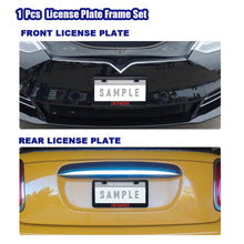Load image into Gallery viewer, Fits Dodge Ram 3500 Cab Accessories Metal Black License Plate Tag Frame Cover