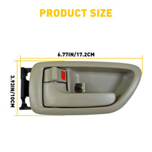Load image into Gallery viewer, 2Pcs Inside Interior Door Handle Front Set for Toyota Sequoia 2001-2007 Tundra