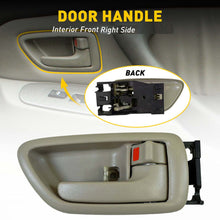 Load image into Gallery viewer, 2Pcs Inside Interior Door Handle Front Set for Toyota Sequoia 2001-2007 Tundra