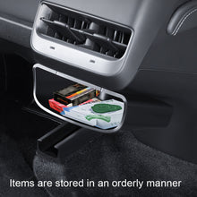 Load image into Gallery viewer, Car Rear Air Outlet Bottom Storage Box For Tesla Model Y Accessories 2020-2024