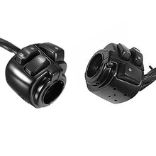 Load image into Gallery viewer, A Pair Motorcycle Handlebar Switches Control and Wiring Harness with Fits Harley