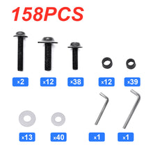 Load image into Gallery viewer, 158x M5 M6 Complete Fairing Bolt Kit Windscreen Clips for Yamaha YZF R6 Kawasaki