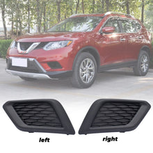 Load image into Gallery viewer, For Nissan Rogue 2014-2016 1Pair Front Bumper Insert Grille Fog Light Hole Cover