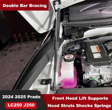 Load image into Gallery viewer, 2X For Toyota Land Cruiser LC250 2024-2025 Steel Front Hood Hydraulic Rod Strut