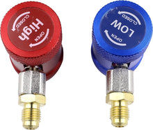 Load image into Gallery viewer, R1234yf Quick Manual Coupler Connector Adapter Replacement for A/C Refrigerant
