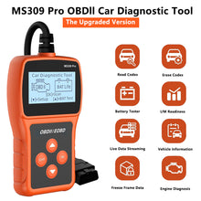 Load image into Gallery viewer, OBD2 Scanner Automotive OBD Code Reader Car Diagnostic Tool Check Engine Fault
