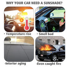 Load image into Gallery viewer, Fit For Toyota Highlander 08-13 Pickup Windshield Sun Shade Visor UV Block Cover