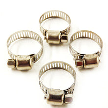 Load image into Gallery viewer, Hose Clamps 3/4" to 1-1/4"50 Pc Radiator Heater Adjustable Band Steel Worm Clip