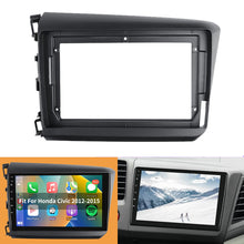 Load image into Gallery viewer, For HONDA CIVIC 12-2015 9 Inch Car Radio Fascia Panel Stereo DASHBOARD Frame LHD