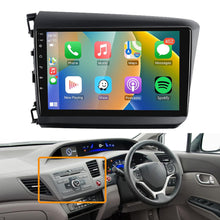 Load image into Gallery viewer, For HONDA CIVIC 12-2015 9 Inch Car Radio Fascia Panel Stereo DASHBOARD Frame LHD