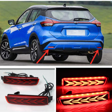 Load image into Gallery viewer, Fit for NISSAN KICKS 2017-2023 LED Rear Fog Light Tail Bumper Light w/Right+Left