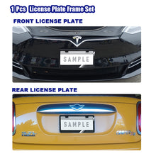 Load image into Gallery viewer, 1X Fit For Toyota Highlander Camry Gray Car License Plate Tag Frame Cover J5