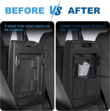 Load image into Gallery viewer, For 2023-24 Honda CR-V CRV Car Black Center Console Organizer Hidden Storage Box