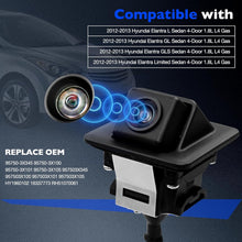 Load image into Gallery viewer, 95750-3X105 For 2012 2013 Hyundai Elantra Sedan Back Up Rear View Camera Colored