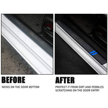 Load image into Gallery viewer, Car License Plate Frame Cover Blue + Door Sill Protectors For Dodge Accessory Y6