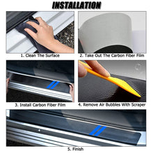 Load image into Gallery viewer, Car License Plate Frame Cover Blue + Door Sill Protectors For Dodge Accessory Y6
