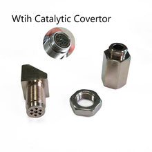 Load image into Gallery viewer, 2X 45° O2 Oxygen Sensor Spacer Bung Adpater Kit M18 X 1.5