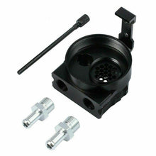 Load image into Gallery viewer, Oil Catch Can Kit Reservoir Baffled Tank with Breather Filter Universal Aluminum