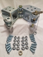 Load image into Gallery viewer, fold away hinge kit 3x3 zinc plated made in the USA