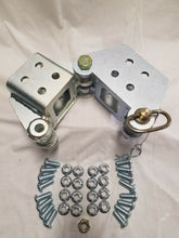 Load image into Gallery viewer, fold away hinge kit 3x3 zinc plated made in the USA