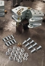 Load image into Gallery viewer, fold away hinge kit 3x3 zinc plated made in the USA