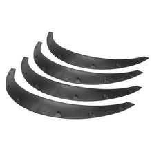 Load image into Gallery viewer, 4x Black Universal Fender Flares Flexible Durable Polyurethane Auto Car Body Kit