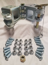 Load image into Gallery viewer, fold away hinge kit 3x3 zinc plated made in the USA
