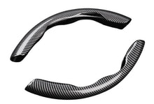 Load image into Gallery viewer, 2x Carbon Fiber Universal Car Steering Wheel Booster Cover Non-Slip Accessories