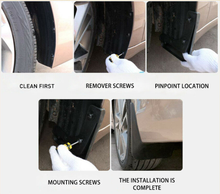 Load image into Gallery viewer, 4PCS Universal Car Mud Flaps Splash Guards for Front Rear Auto Car Accessories