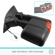 Load image into Gallery viewer, for 99-07 Ford F250-F550 Super Duty Towing Mirror Pair Power Heated Amber Signal