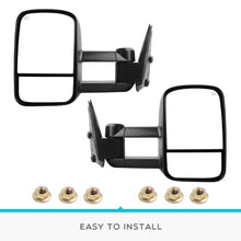 Load image into Gallery viewer, Pair Tow Mirror Power Heated for 03-06 Chevy Silverado 1500 2500 3500 GMC Sierra