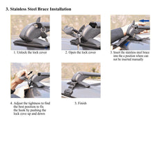 Load image into Gallery viewer, Universal Car Top Roof Rack Cross Bar 43.3" Luggage Carrier Aluminum w/ Lock