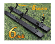 Load image into Gallery viewer, Running Board Bar Side Step For 09-18 DODGE Ram 1500 Crew Cab 6" BLACK