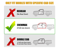 Load image into Gallery viewer, Running Board Bar Side Step For 09-18 DODGE Ram 1500 Crew Cab 6" BLACK