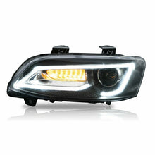 Load image into Gallery viewer, Chrome LED Headlights Sequential Blinker For Pontiac G8 GT GXP Black Headlights